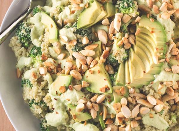 Vegan Broccoli Quinoa Bowl